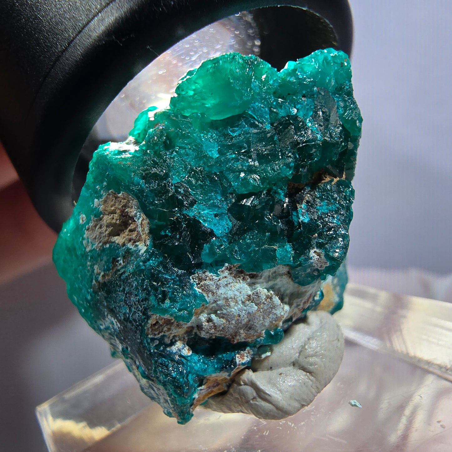 Seltene Dioptas XX Stufe, grün Republik Kongo 25*23*17mm