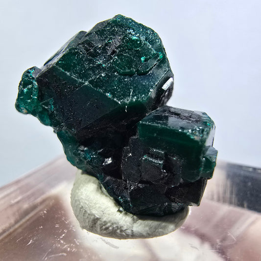 Seltene Dioptas XX Stufe, grün Republik Kongo 22*13*12mm