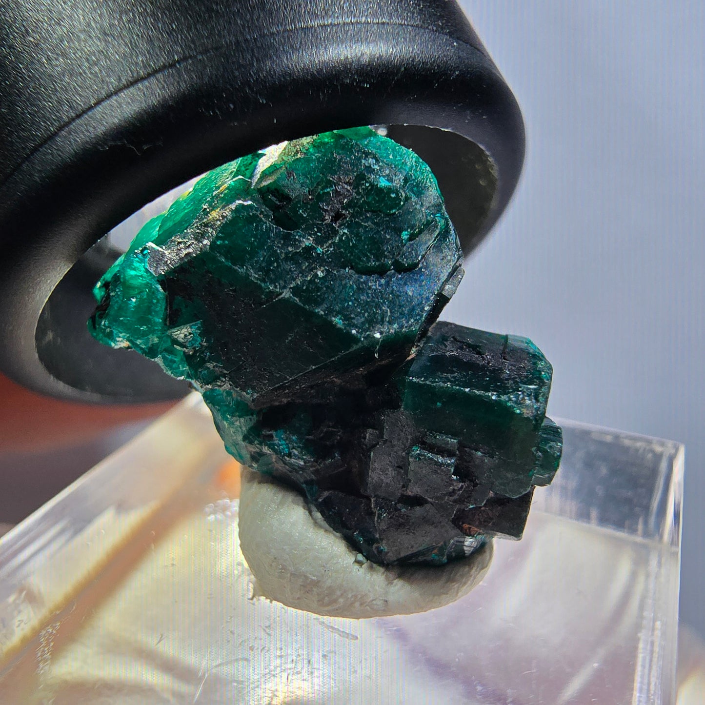 Seltene Dioptas XX Stufe, grün Republik Kongo 22*13*12mm