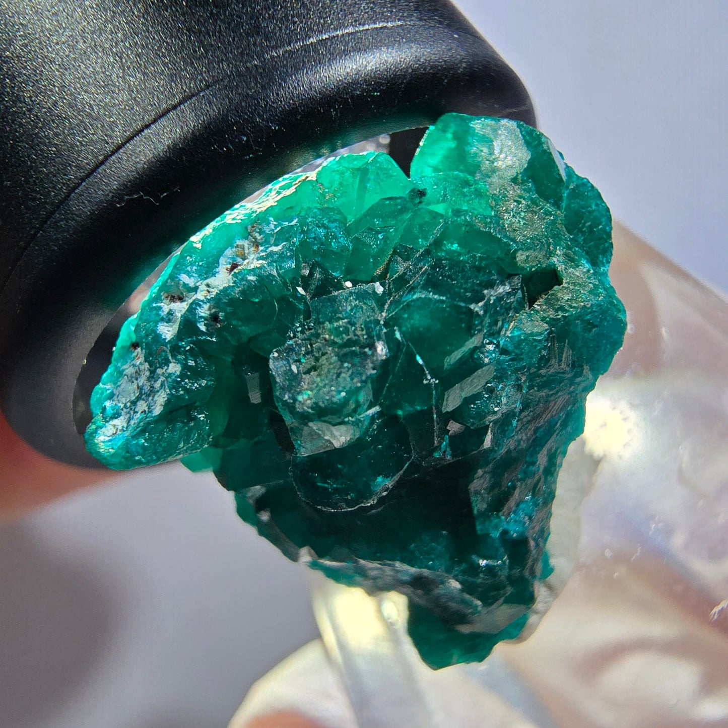 Seltene Dioptas XX Stufe, grün Republik Kongo 24*19*16mm