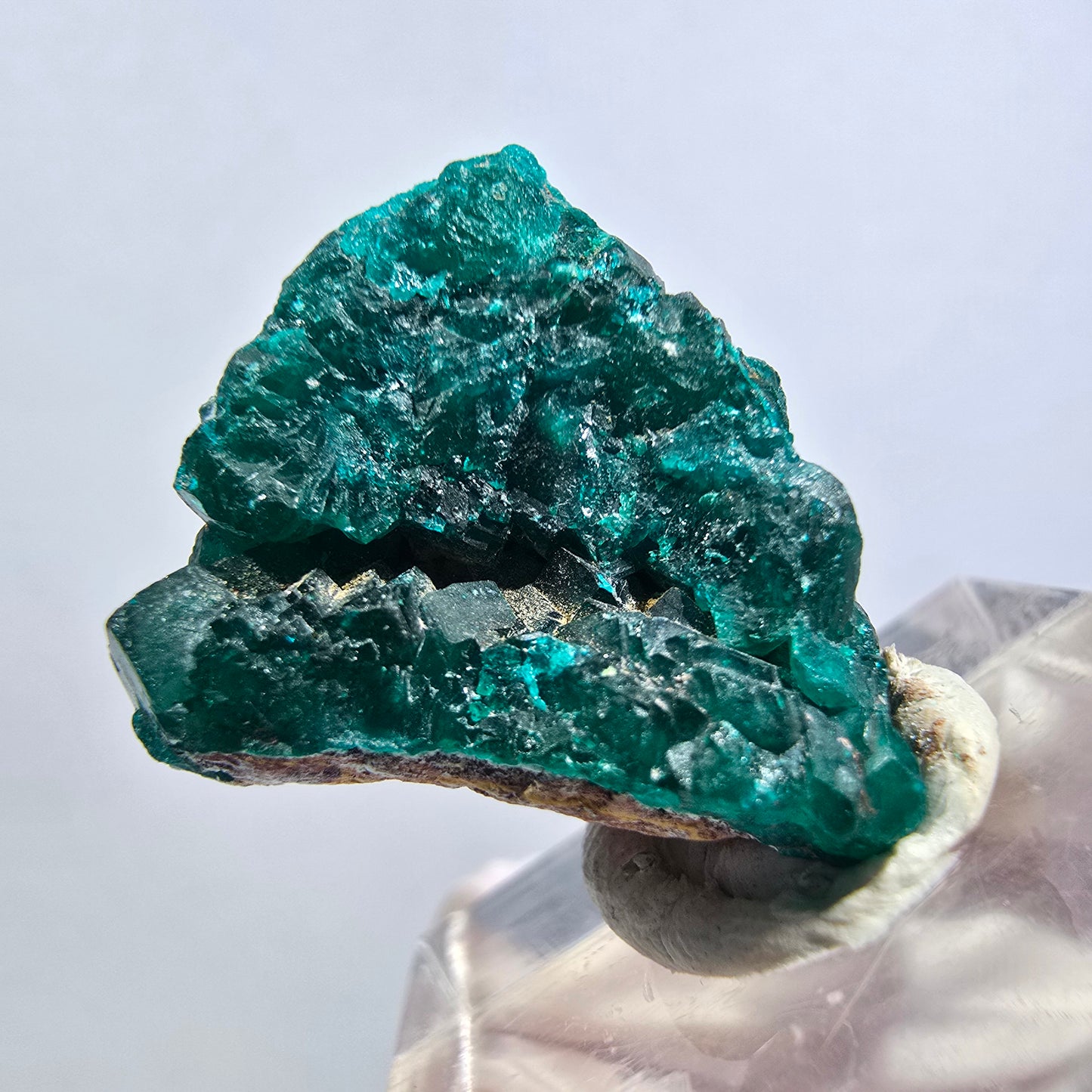 Seltene Dioptas XX Stufe, grün Republik Kongo 24*19*16mm