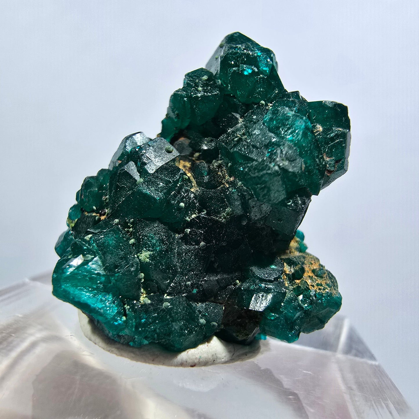 Seltene Dioptas XX Stufe, grün Republik Kongo 22*19*11mm