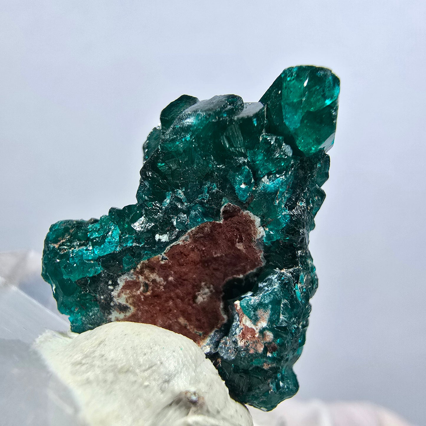 Seltene Dioptas XX Stufe, grün Republik Kongo 22*19*11mm