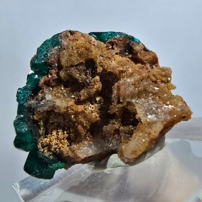 Seltene Dioptas auf Matrix Stufe, grün Republik Kongo 28*18*21mm