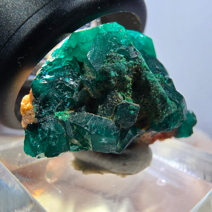 Seltene Dioptas auf Matrix Stufe, grün Republik Kongo 28*18*21mm