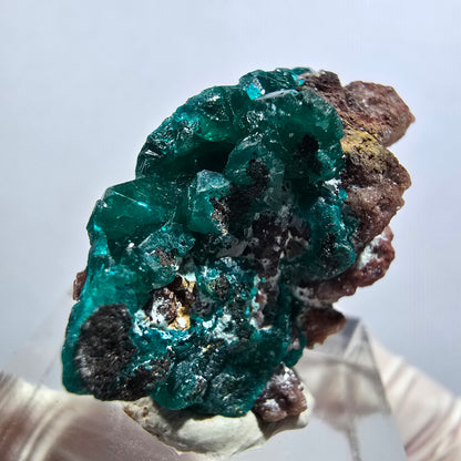 Seltene Dioptas auf Matrix Stufe, grün Republik Kongo 30*21*12mm