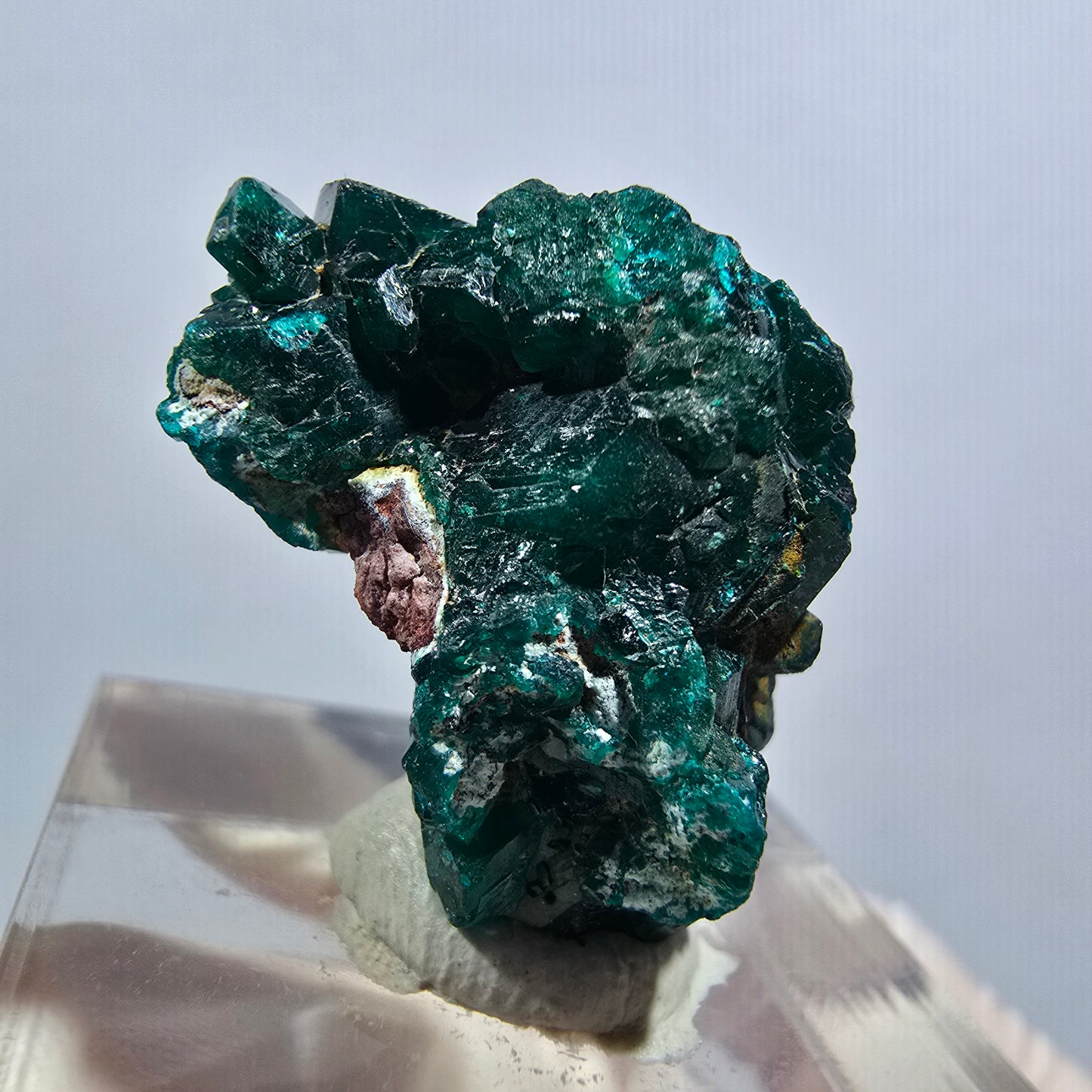 Seltene Dioptas XX Stufe, grün Republik Kongo 24*17*12mm