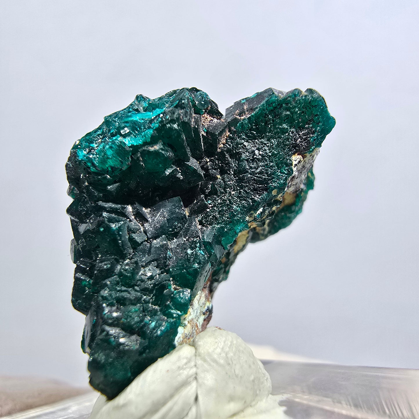 Seltene Dioptas XX Stufe, grün Republik Kongo 24*17*12mm