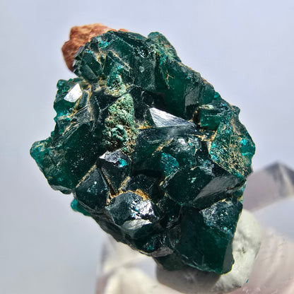 Seltene Dioptas auf Matrix Stufe, grün Republik Kongo 28*16*14mm