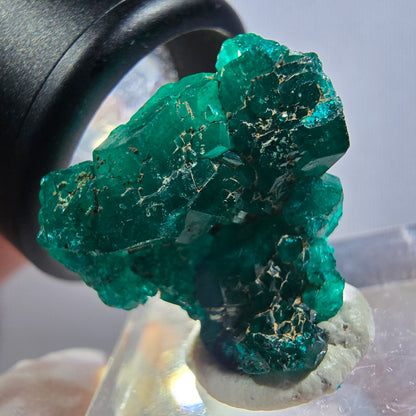 Seltene Dioptas XX Stufe, grün Republik Kongo 20*19*9mm