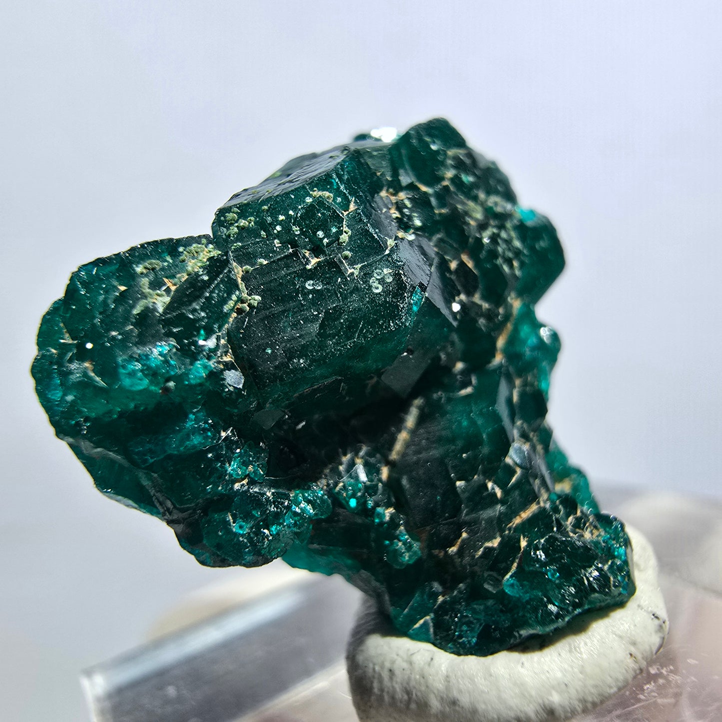 Seltene Dioptas XX Stufe, grün Republik Kongo 20*19*9mm