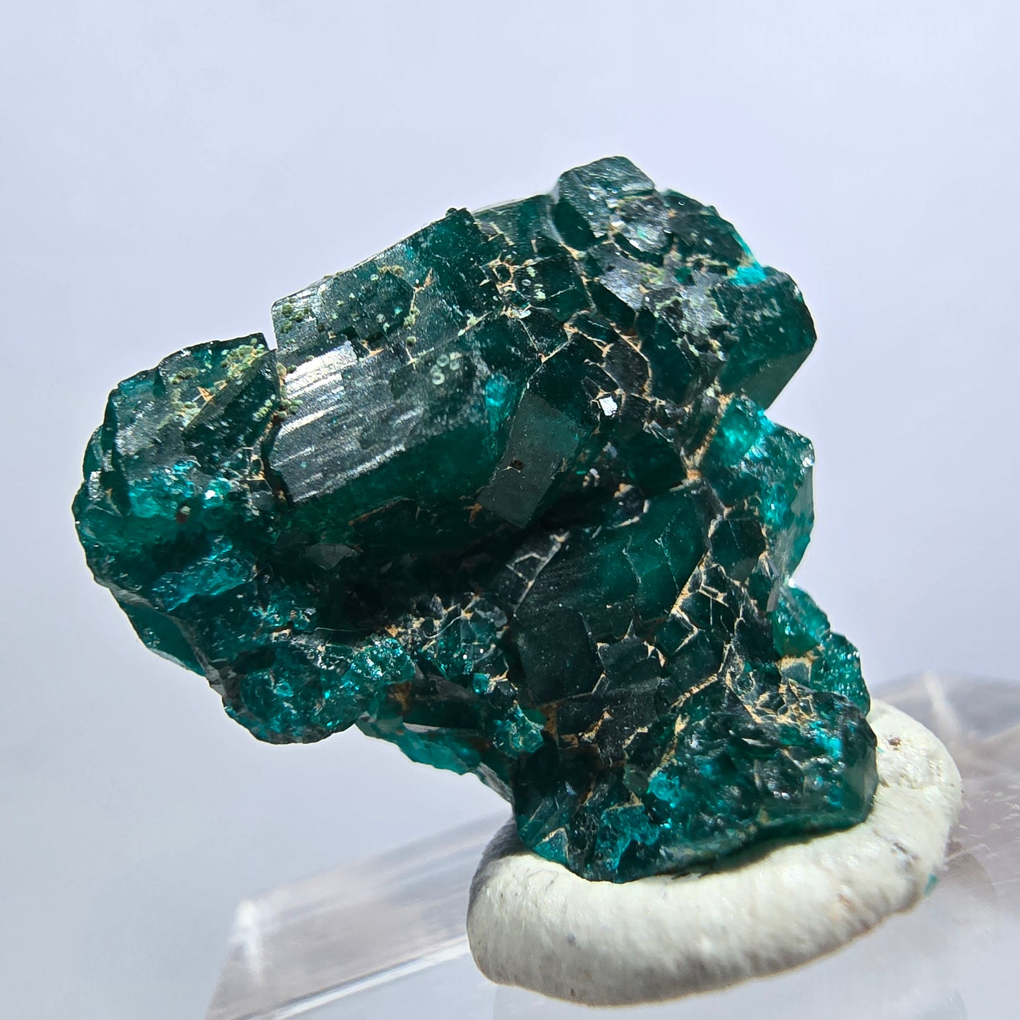 Seltene Dioptas XX Stufe, grün Republik Kongo 20*19*9mm