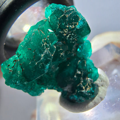 Seltene Dioptas XX Stufe, grün Republik Kongo 20*19*9mm