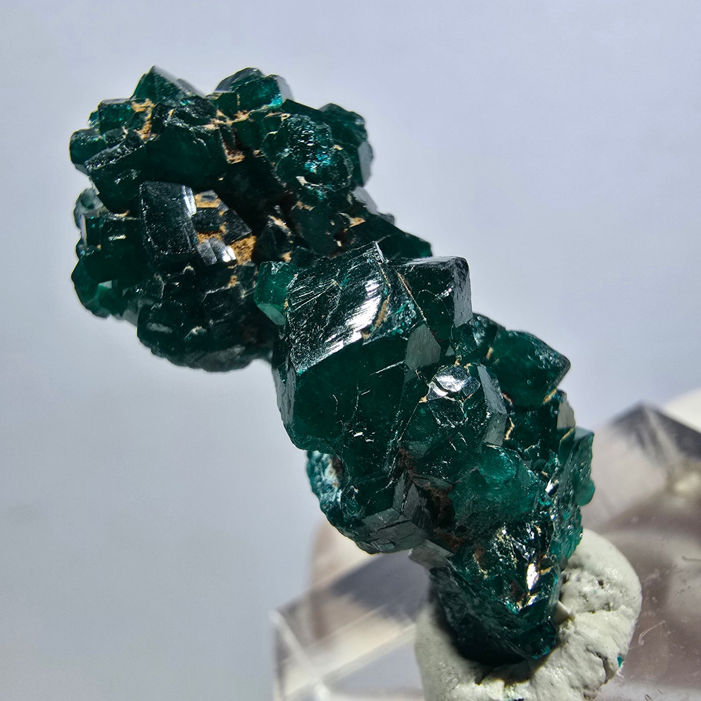 Seltene Dioptas XX Stufe, grün Republik Kongo 32*16*12mm