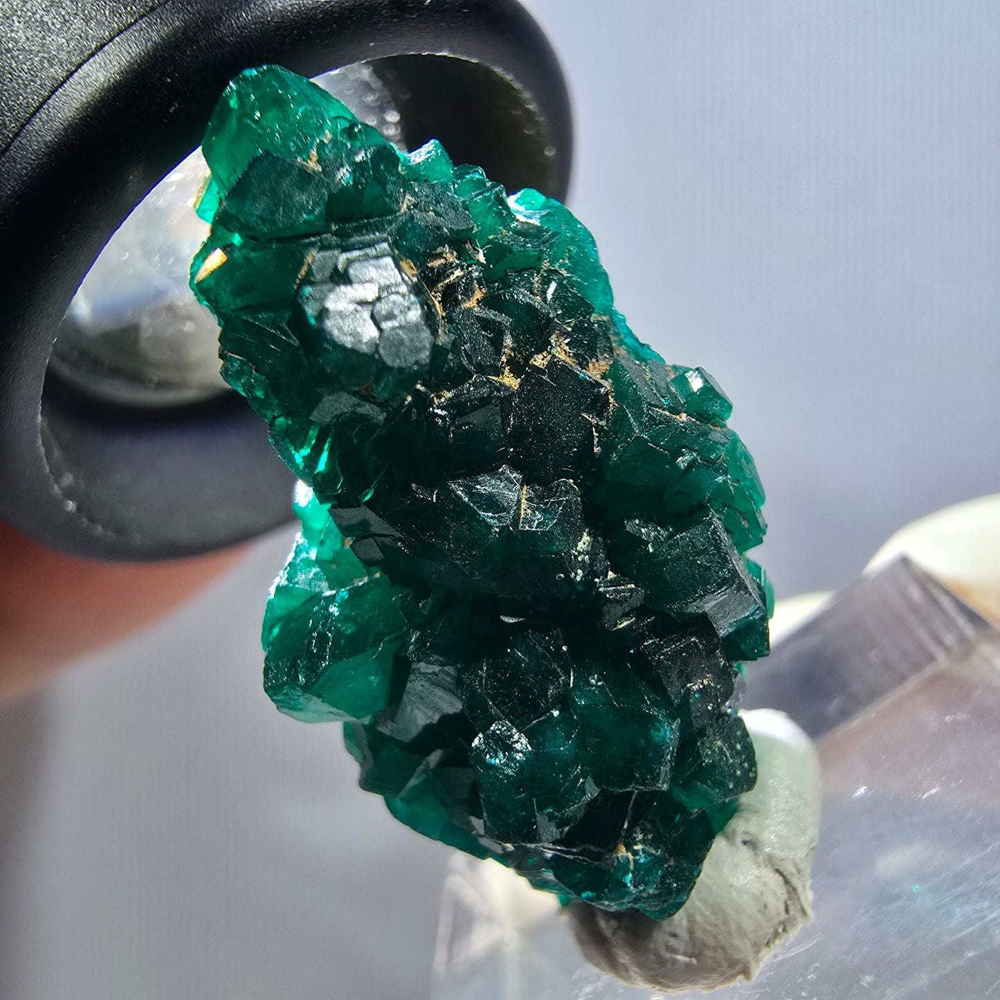 Seltene Dioptas XX Stufe, grün Republik Kongo 32*16*12mm