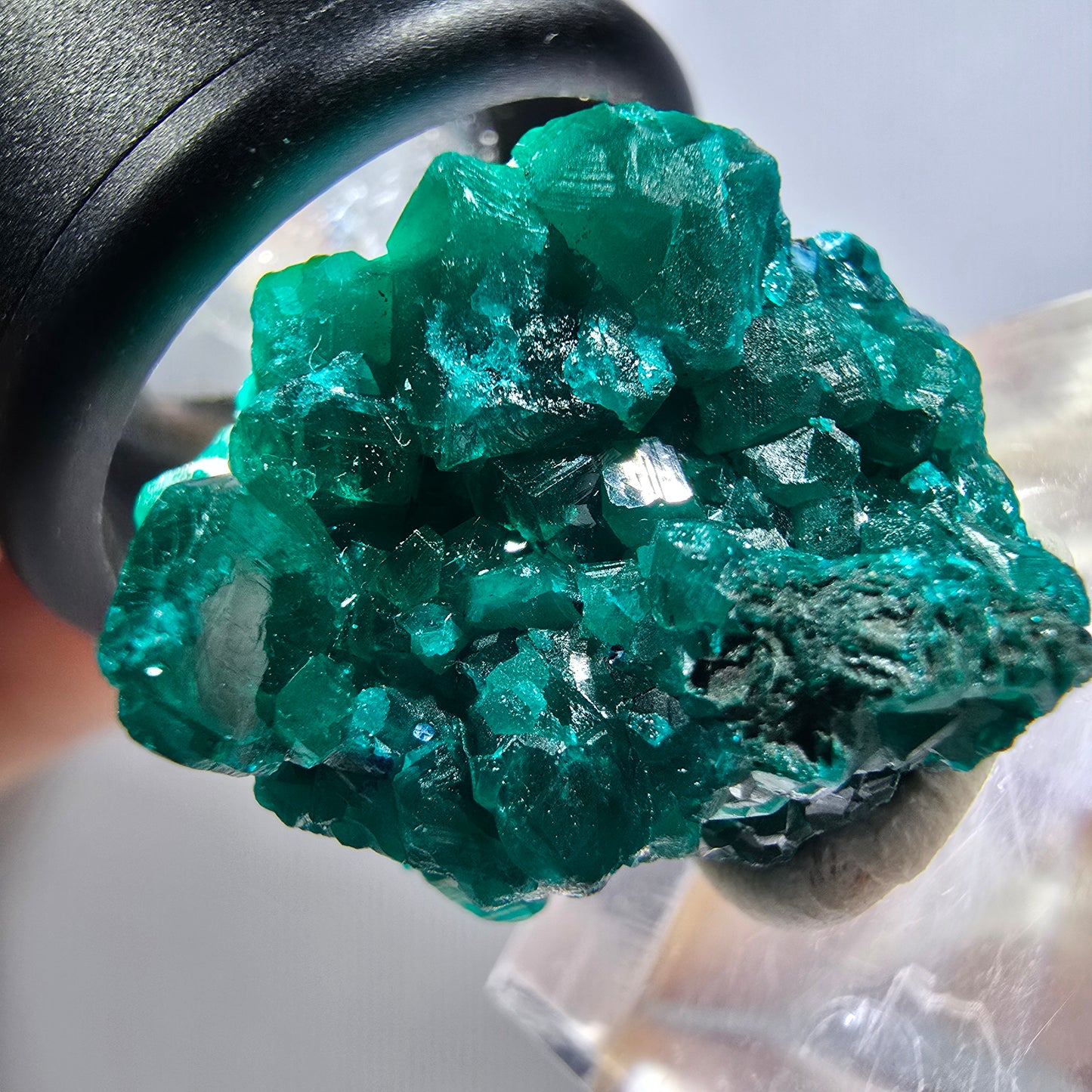 Seltene Dioptas XX Stufe, grün Republik Kongo 24*20*16mm