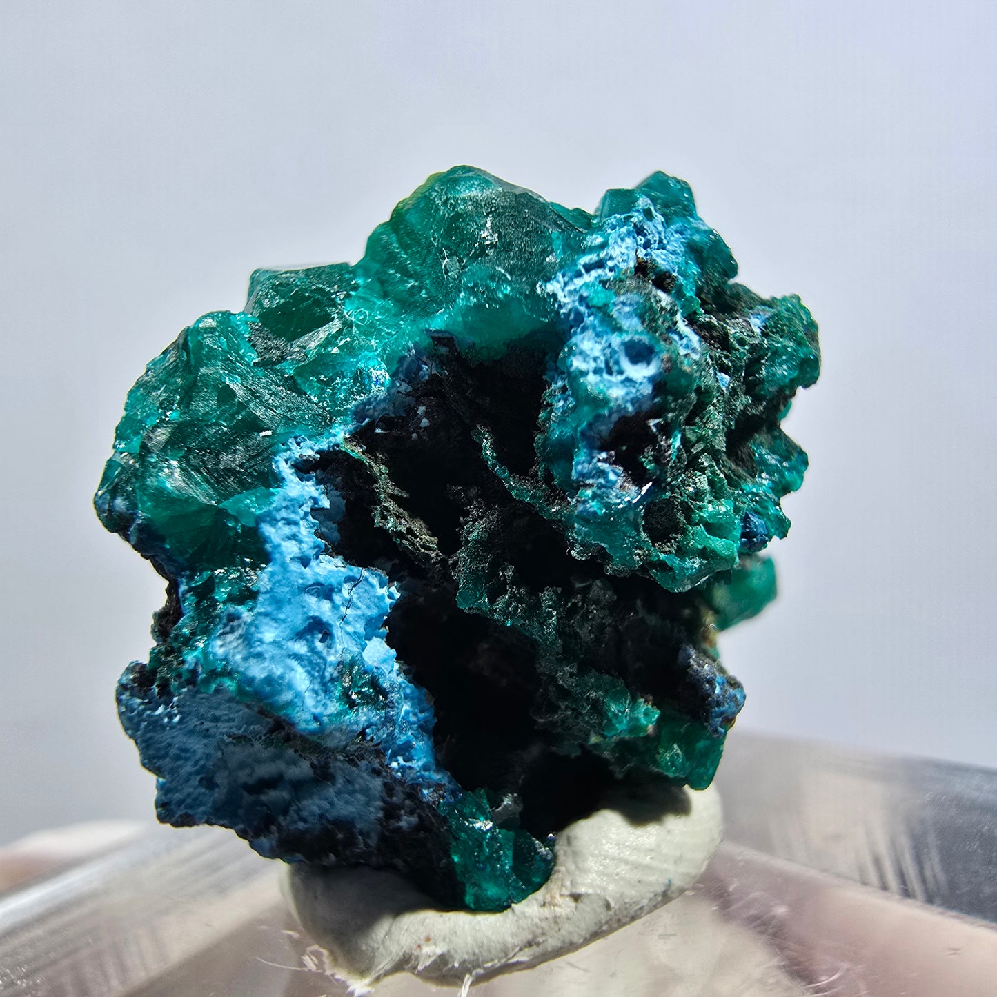 Seltene Dioptas XX Stufe, grün Republik Kongo 24*20*16mm