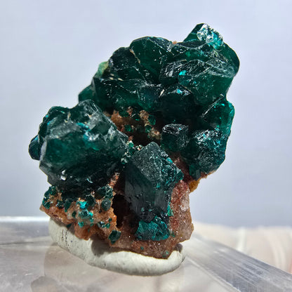 Seltene Dioptas auf Matrix Stufe, grün Republik Kongo 25*20*17mm