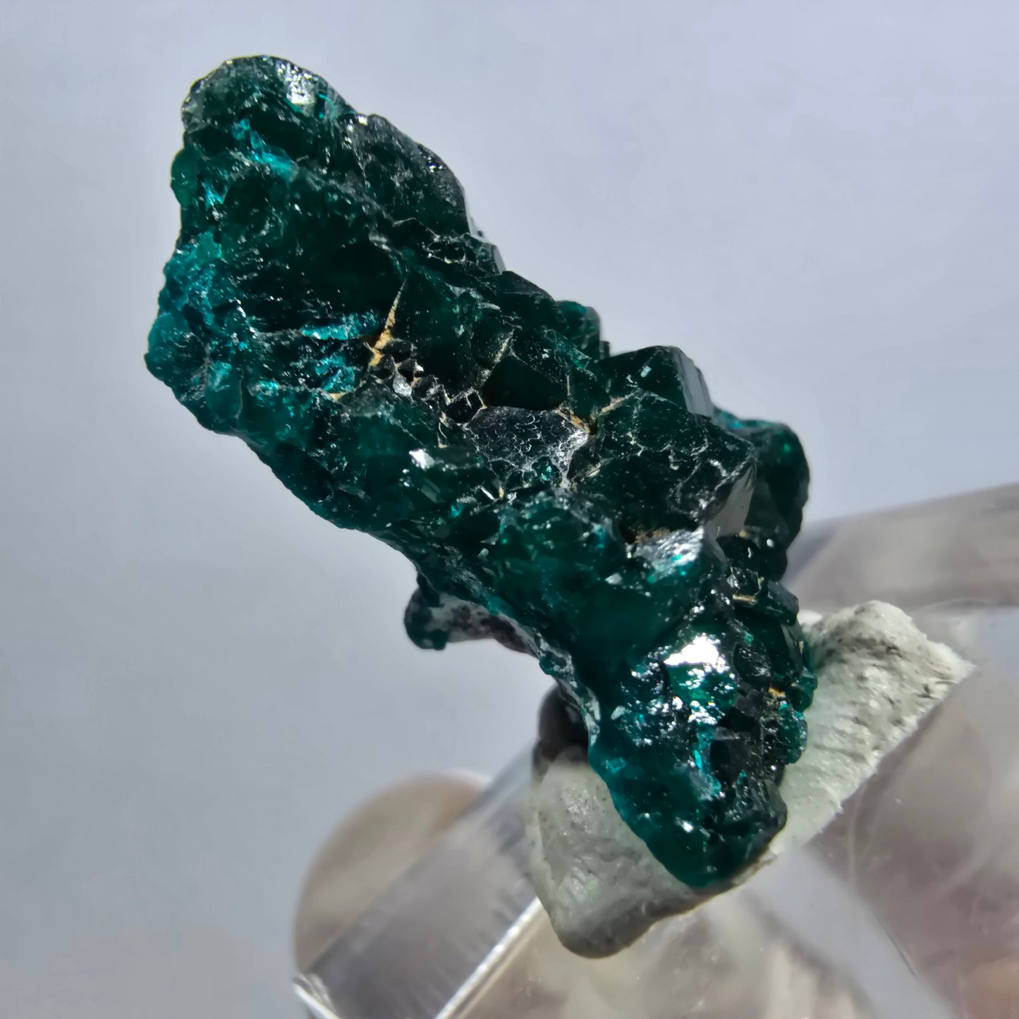 Seltene Dioptas XX Stufe, grün Republik Kongo 26*17*11mm