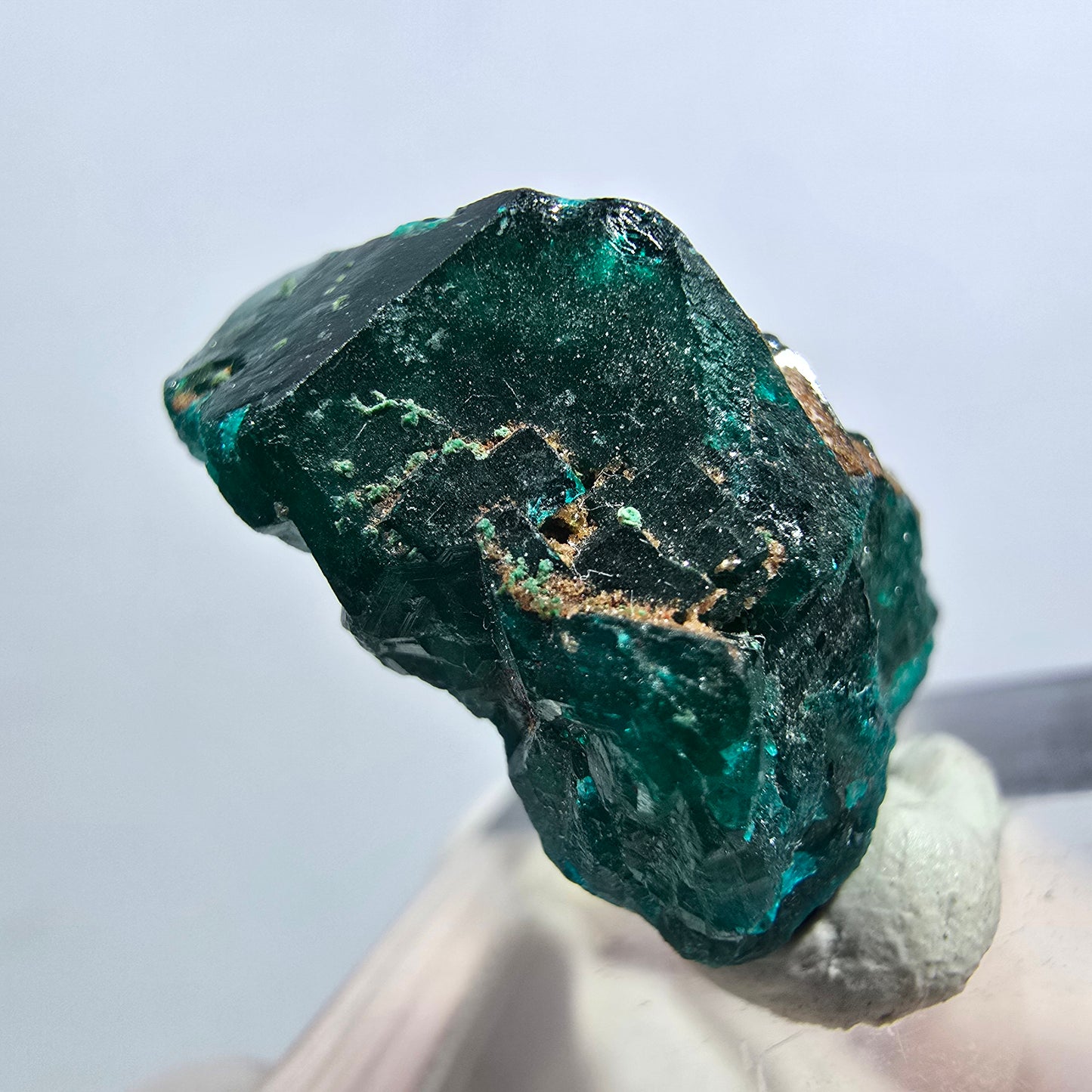 Seltene Dioptas XX Stufe, grün Republik Kongo 25*19*11mm