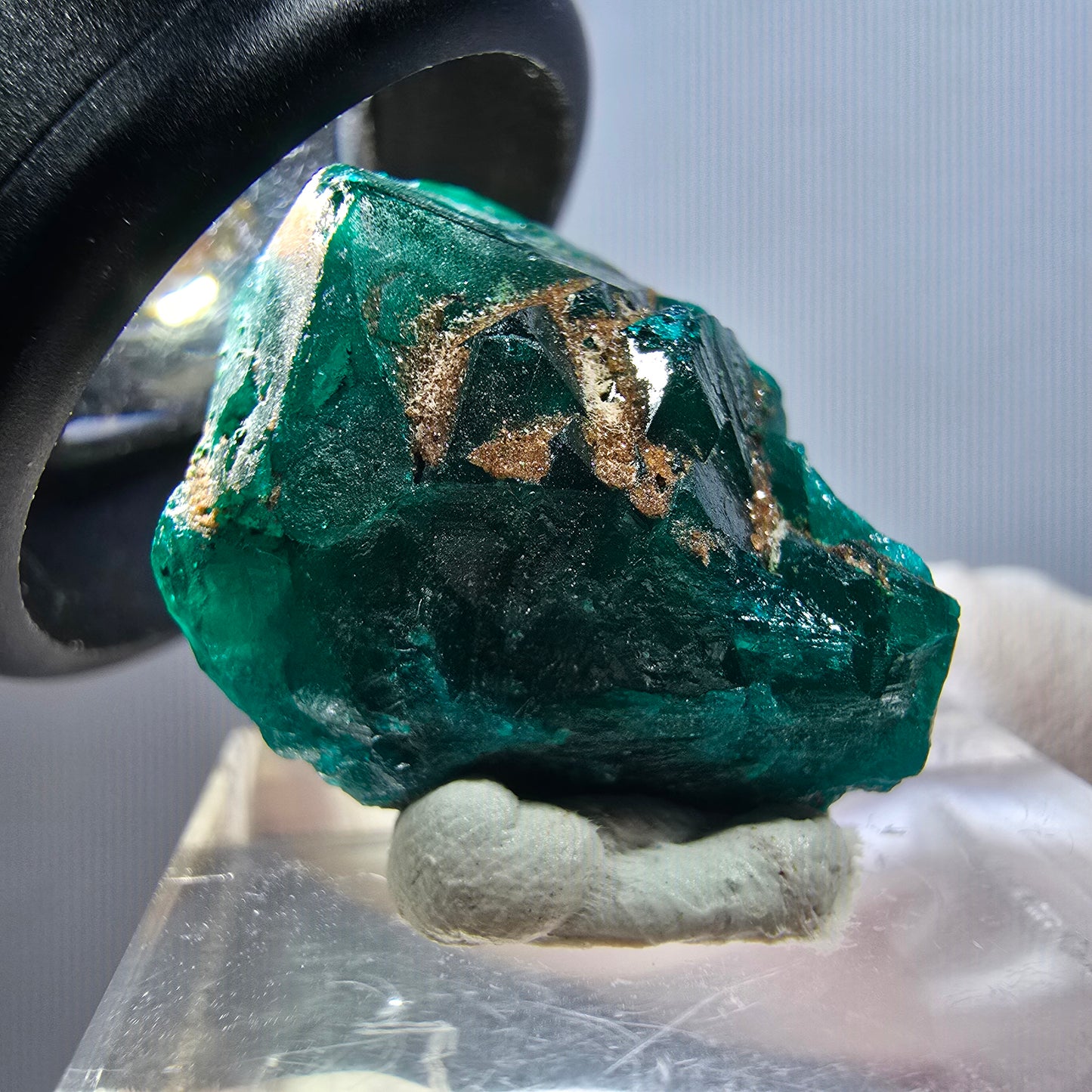 Seltene Dioptas XX Stufe, grün Republik Kongo 25*19*11mm