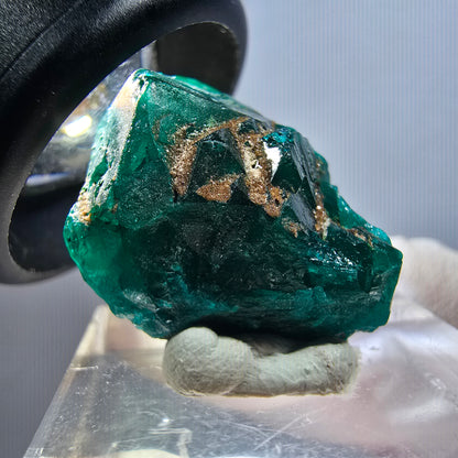 Seltene Dioptas XX Stufe, grün Republik Kongo 25*19*11mm