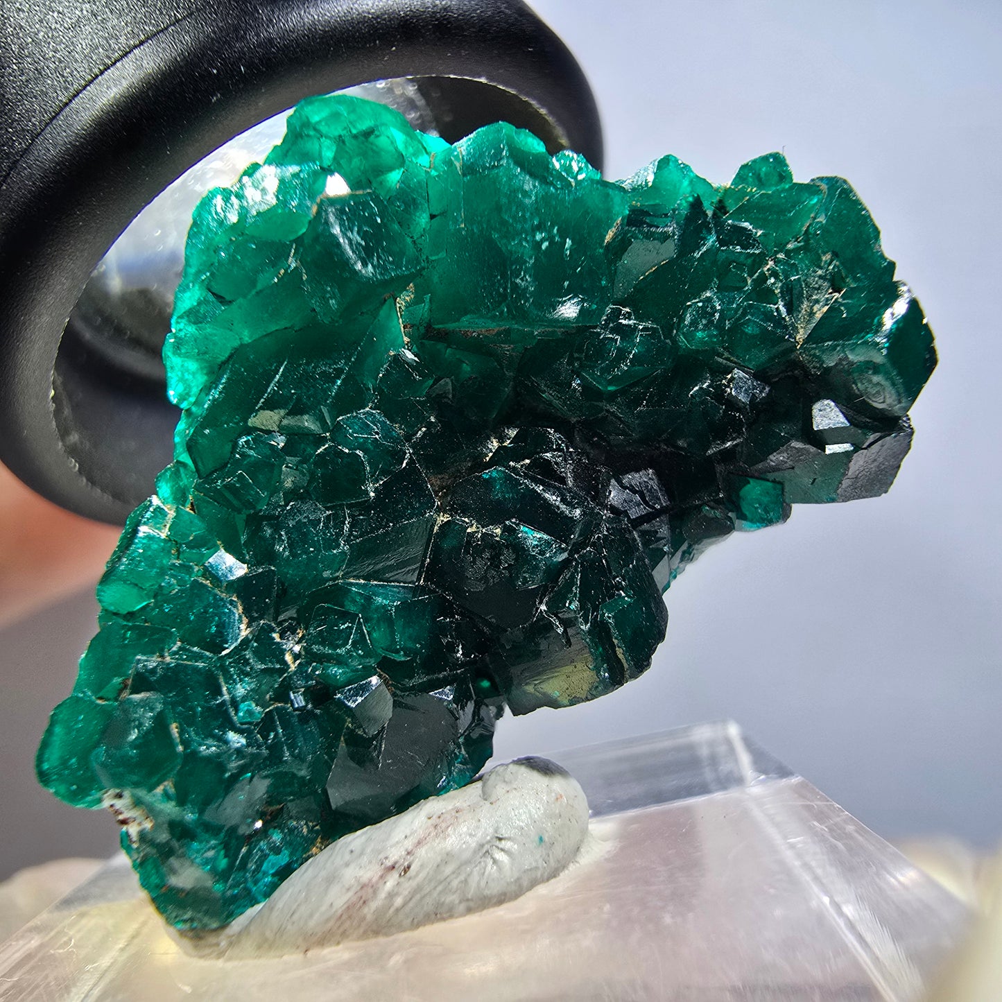 Seltene Dioptas XX Stufe, grün Republik Kongo 32*21*11mm