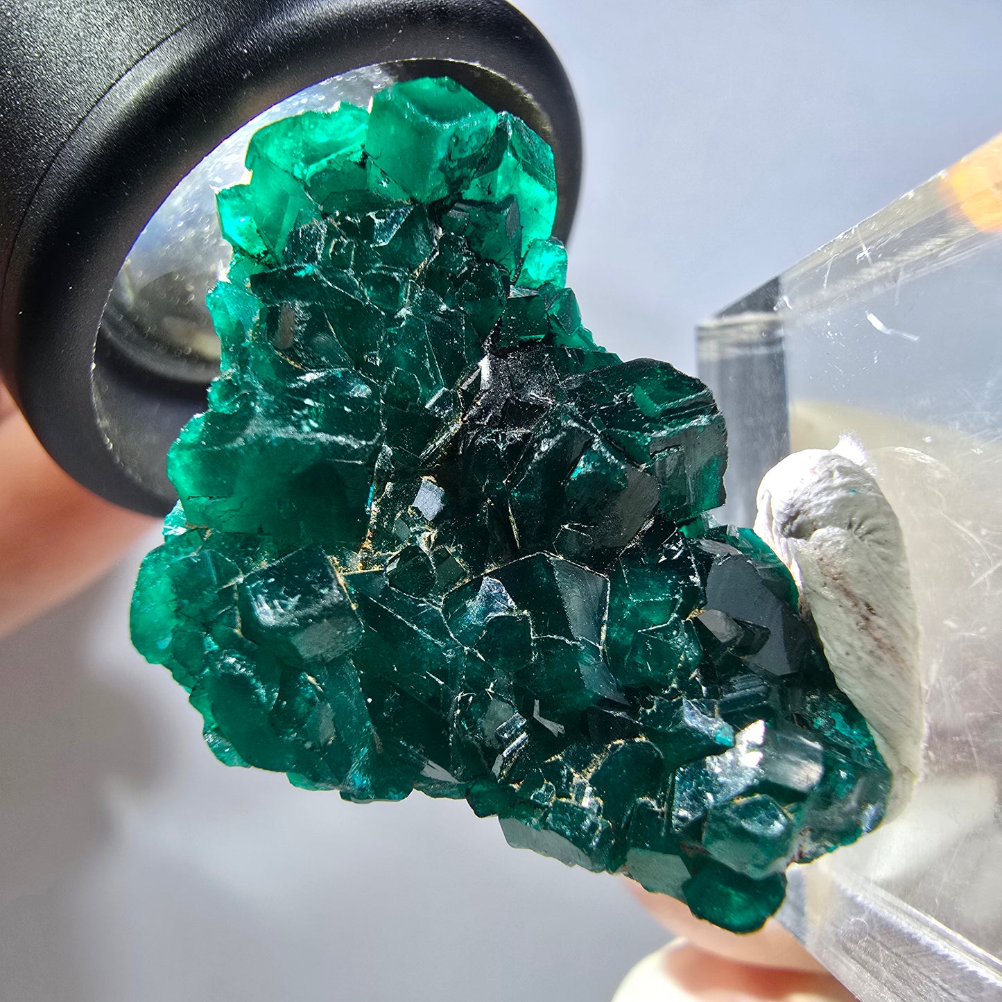 Seltene Dioptas XX Stufe, grün Republik Kongo 32*21*11mm