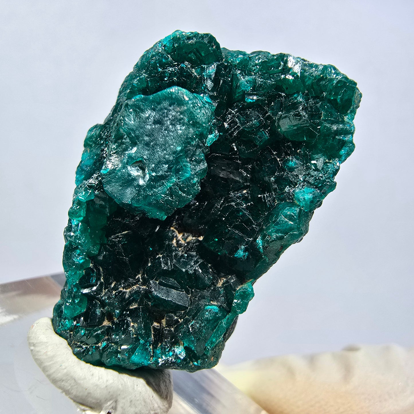 Seltene Dioptas XX Stufe, grün Republik Kongo 33*23*15mm