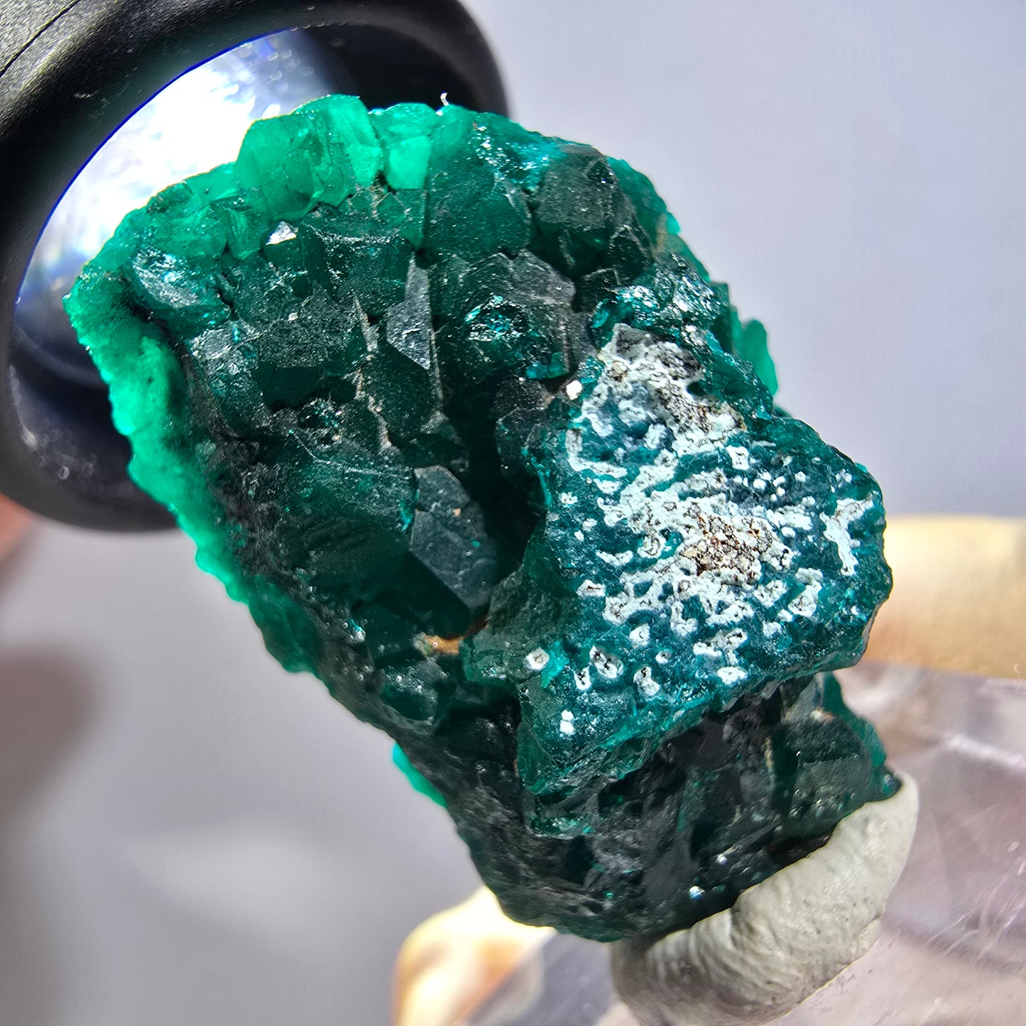 Seltene Dioptas XX Stufe, grün Republik Kongo 33*23*15mm