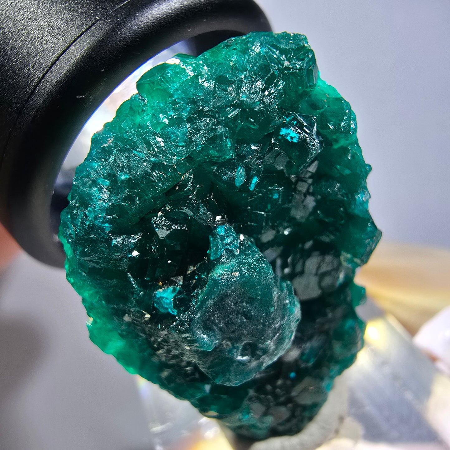 Seltene Dioptas XX Stufe, grün Republik Kongo 33*23*15mm