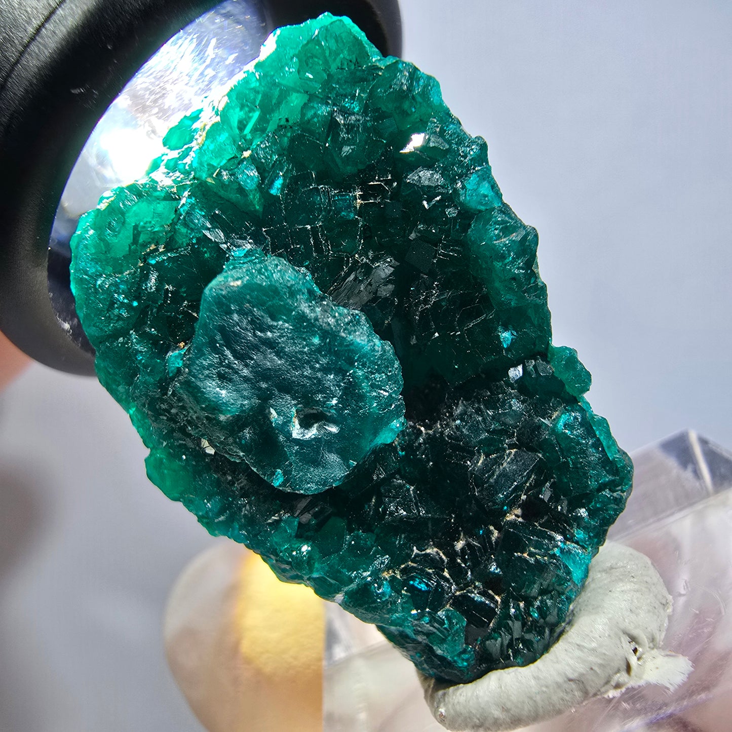 Seltene Dioptas XX Stufe, grün Republik Kongo 33*23*15mm