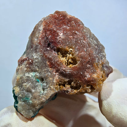 Seltene Dioptas auf Matrix Stufe, grün Republik Kongo 40*31*18mm