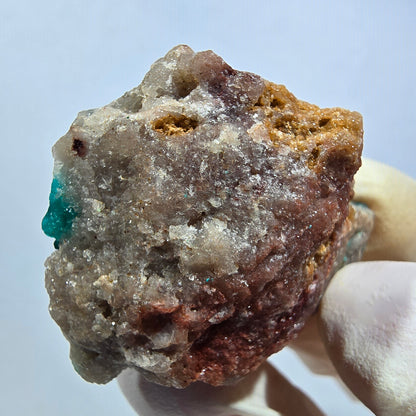 Seltene Dioptas auf Matrix Stufe, grün Republik Kongo 40*31*18mm