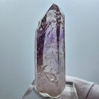 Enhydro Skelett Phantom Amethyst Zepter, 2x Blase Goboboseb, Namibia 51*19*14mm