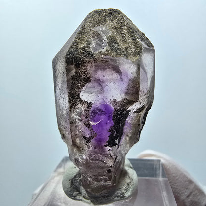 Seltene Skelett Phantom Amethyst Zepter Spitze Goboboseb, Namibia 37*20*14mm