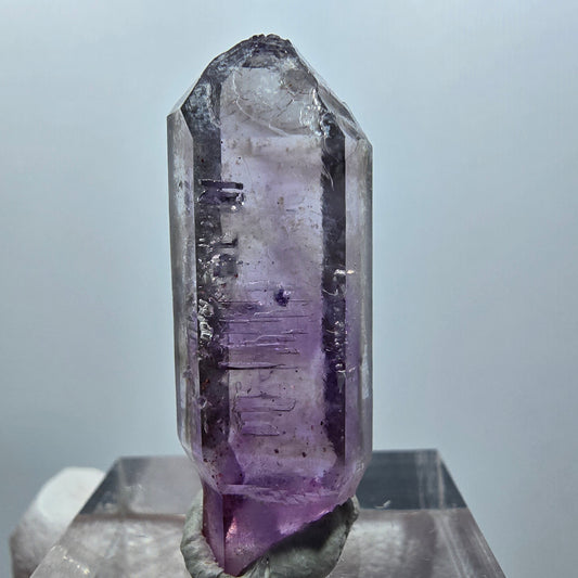Seltene Skelett Phantom Amethyst Zepter Spitze Goboboseb, Namibia 33*12*9mm