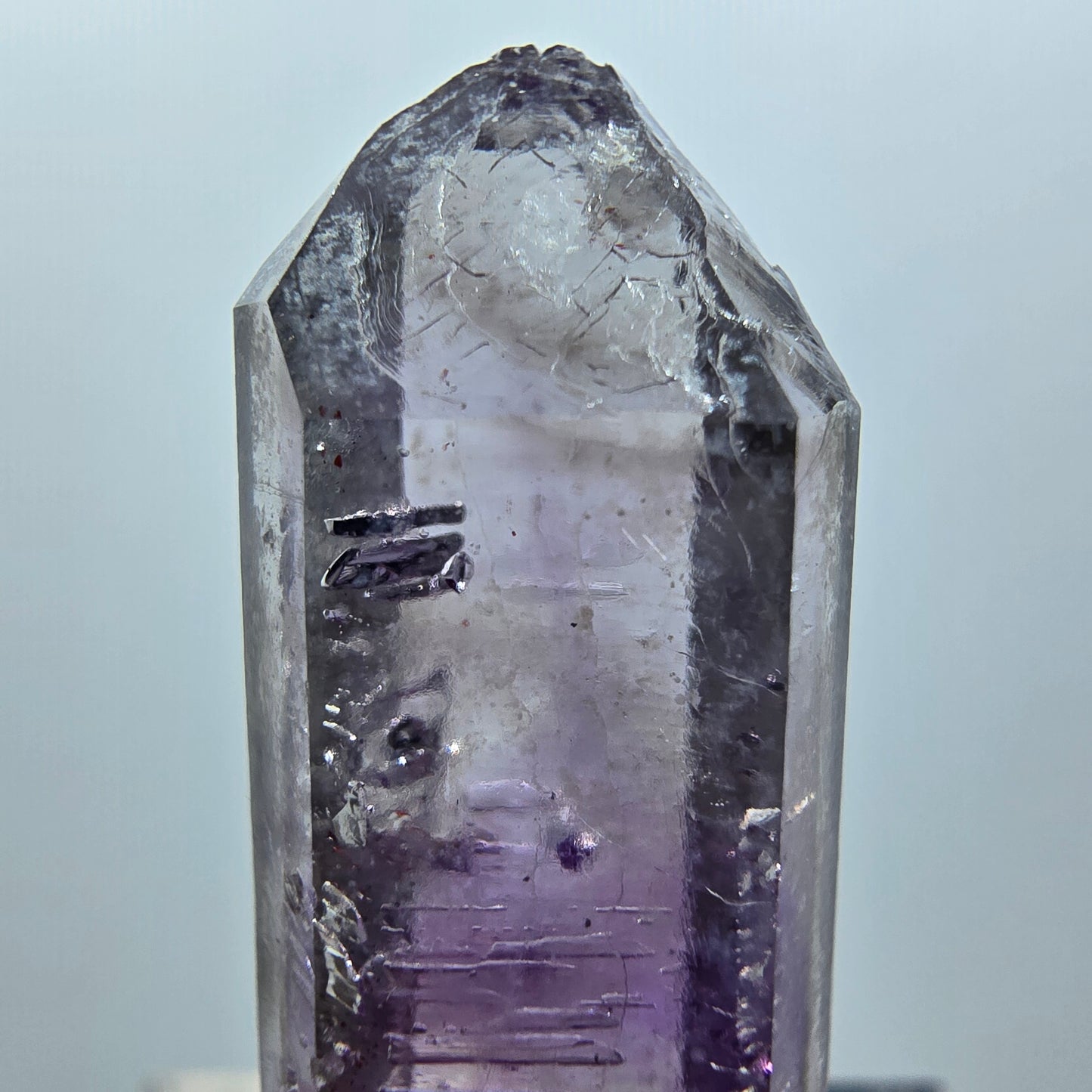 Rare skeleton phantom amethyst scepter tip Goboboseb, Namibia 33*12*9mm 