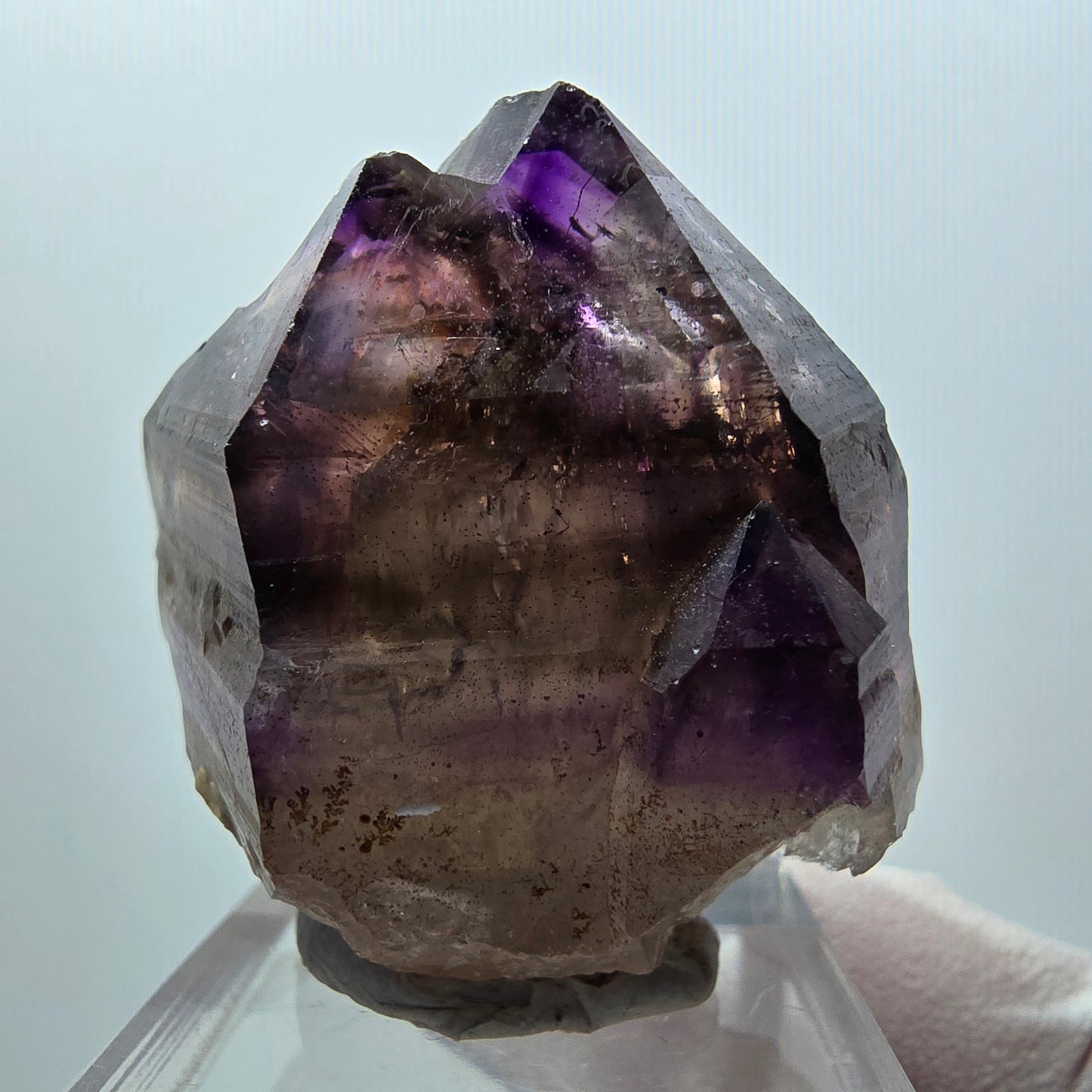Seltene Skelett Phantom Amethyst Zepter Spitze Goboboseb, Namibia 37*36*29mm