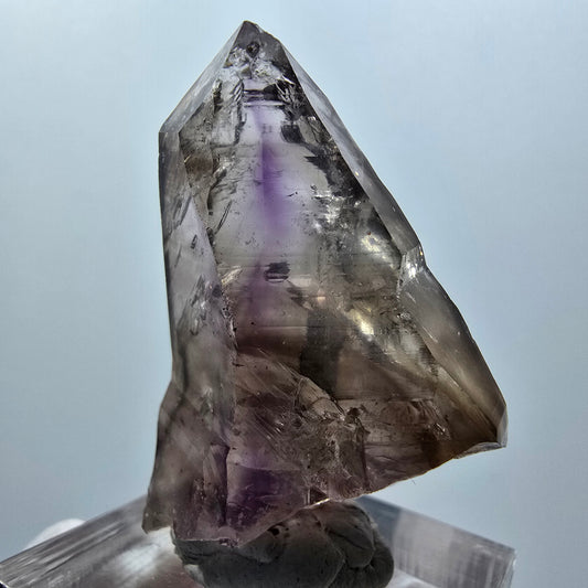 Enhydro Skelett Phantom Amethyst Zepter, 2x Blase Goboboseb, Namibia 35*29*14mm