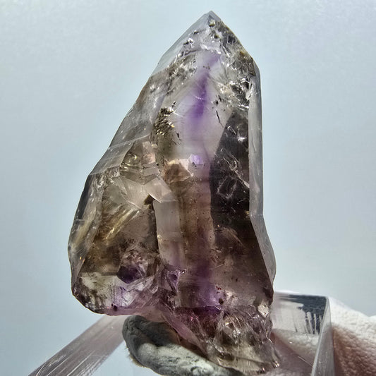 Enhydro Skelett Phantom Amethyst Zepter, 2x Blase Goboboseb, Namibia 35*29*14mm