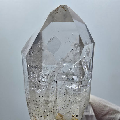 Rare skeleton phantom smoky quartz scepter tip Goboboseb, Namibia 45*24*22mm 