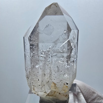 Rare skeleton phantom smoky quartz scepter tip Goboboseb, Namibia 45*24*22mm 
