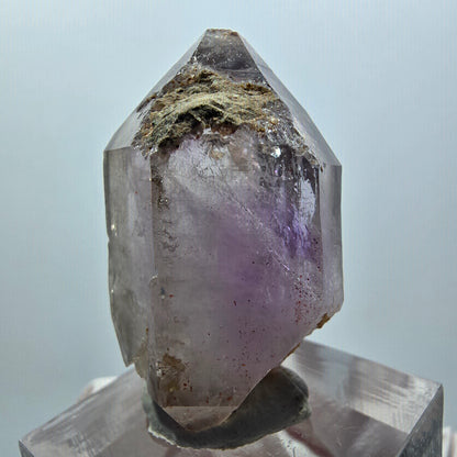 Sceptre fantôme rare en améthyste squelette DT, Goboboseb, Namibie, 36*26*17 mm 