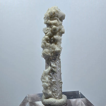 Seltener Phantom Amethyst mit Calcit Goboboseb, Namibia 42*9*7mm