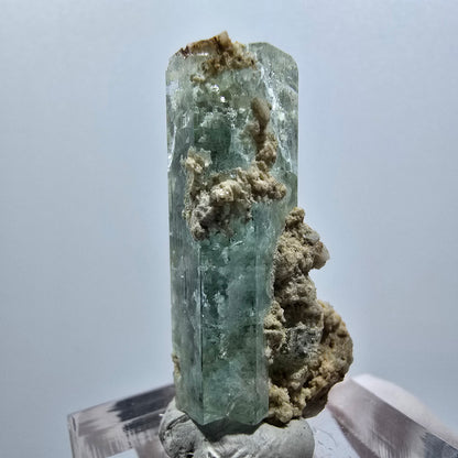 Klare Aquamarin, Schörl Turmalin, Orthoklas Stufe Erongo, Namibia 34*19*15mm