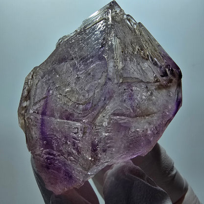 Große Skelett Phantom Amethyst Zepter Spitze Goboboseb, Namibia 63*56*44mm