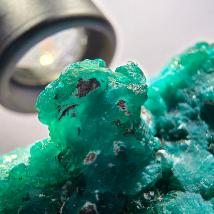 Große Dioptas XX Stufe, grün Republik Kongo 75*53*22mm