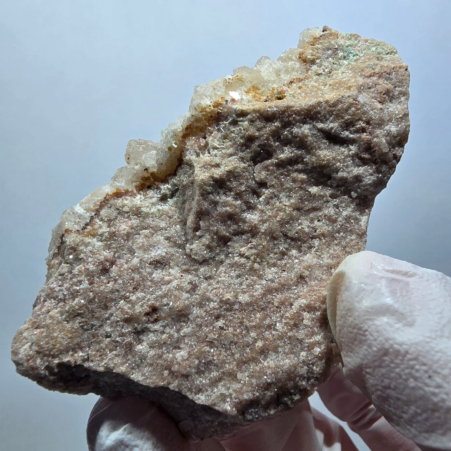 Seltene Dioptas XX, Calcit Stufe Republik Kongo 68*41*31mm