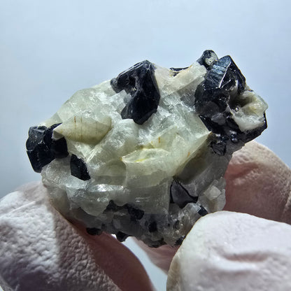 Rare Franklinite, Spinel, Quartz Specimen, New Jersey, Franklin, USA, 31*28*15mm 